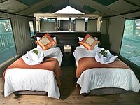 Moremi Crossing Camp in Botswana Privatreise, Gruppenreise, Selbstfahrertour, Botswana, Maun, Moremi Crossing Camp, Unterkunft