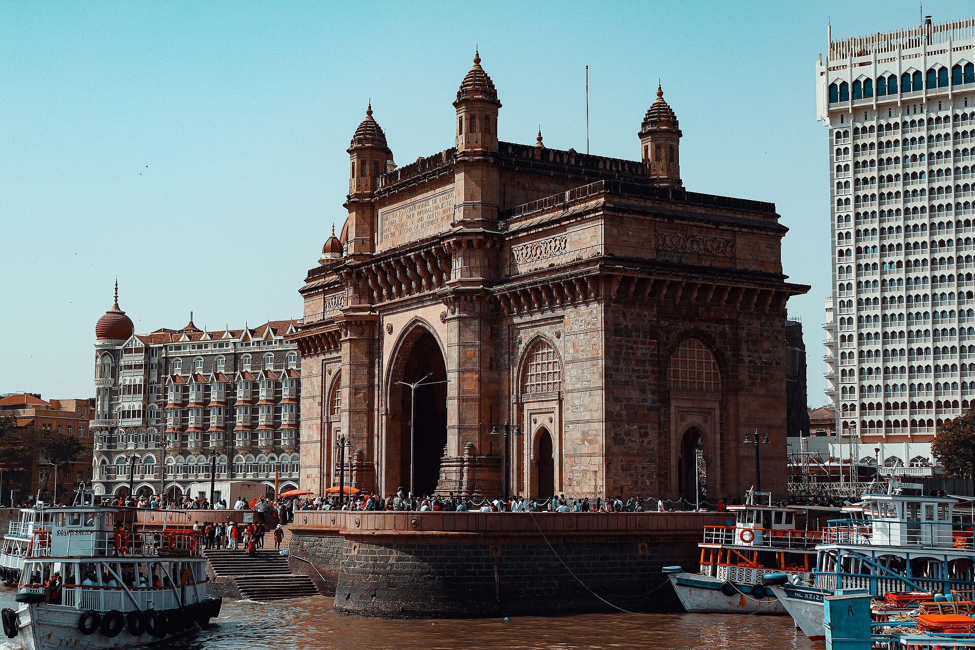 Das Gateway of India in Mumbai