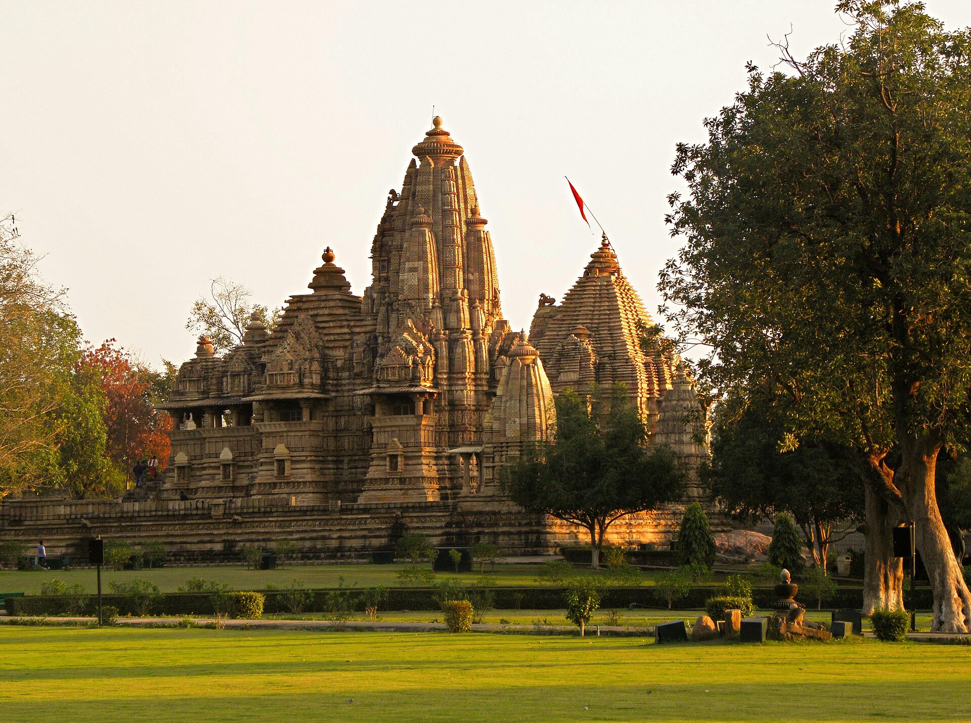 Tempelkomplex bei Khajuraho