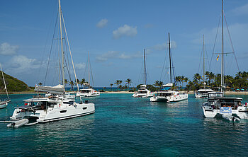 Katamaranfahrt St. Martin - St. Barth