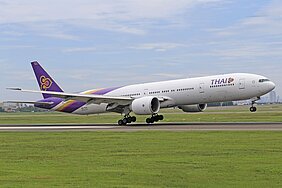 Flugzeug der Thai Airways