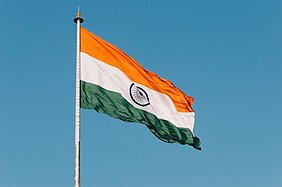Indien Flagge