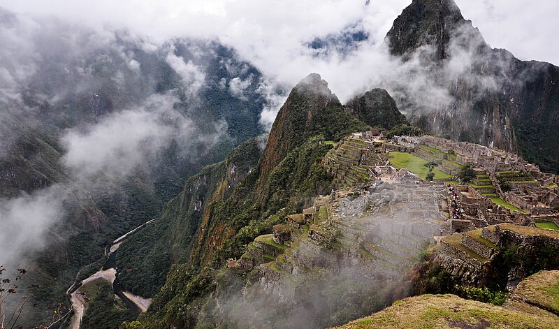 Weltwunder Machu Picchu in Peru