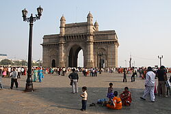 Großes Stadttor in Mumbai
