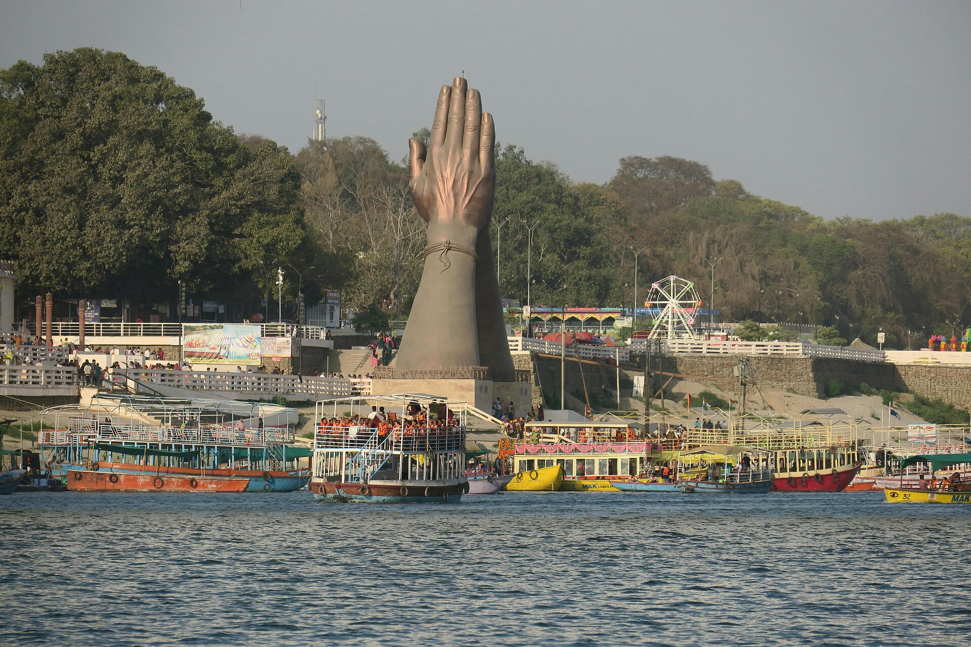 Namo Ghat bei Varanasi