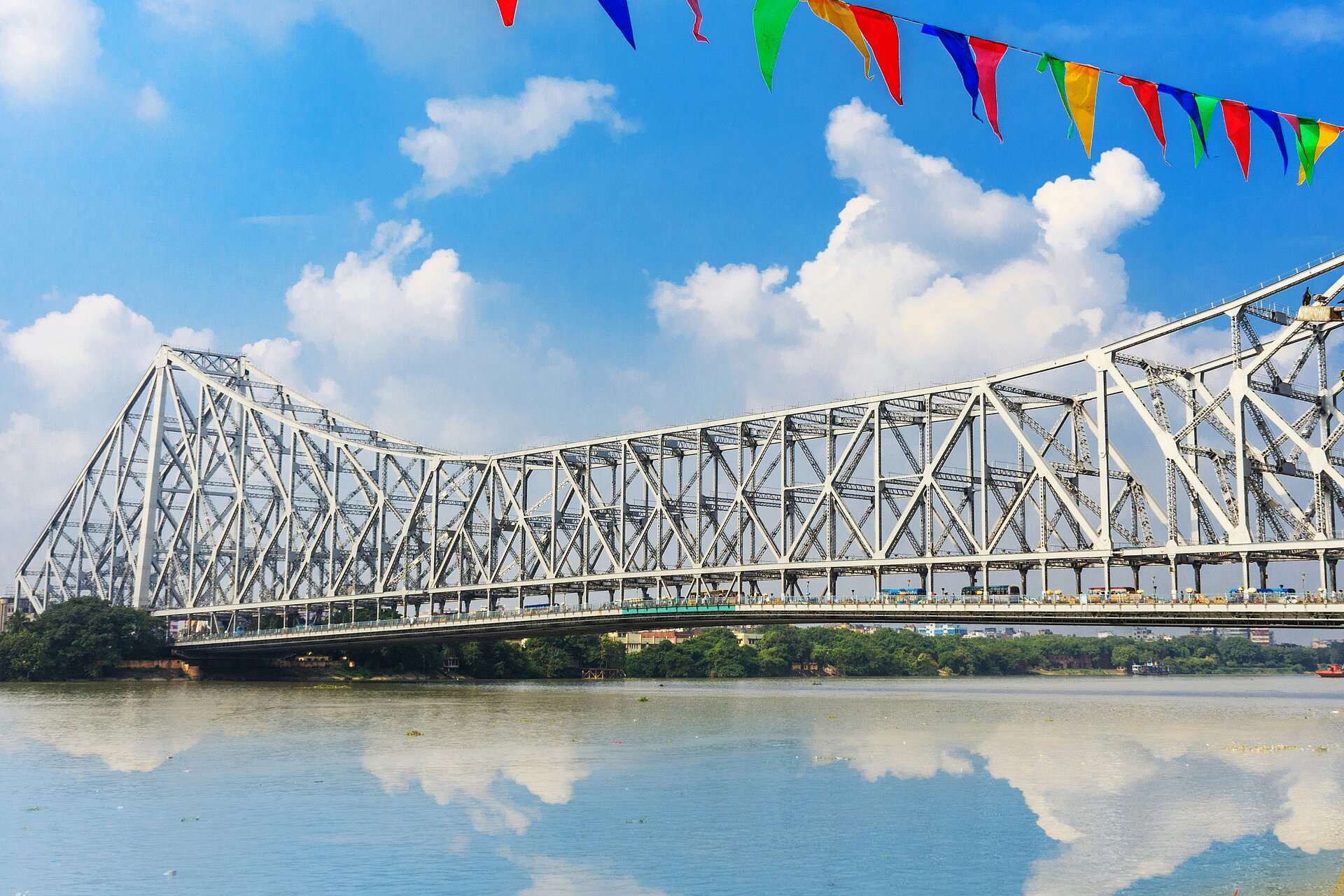 Howrah Brücke in Kalkutta