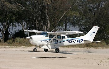 Privatreise Botswana Flugsafari