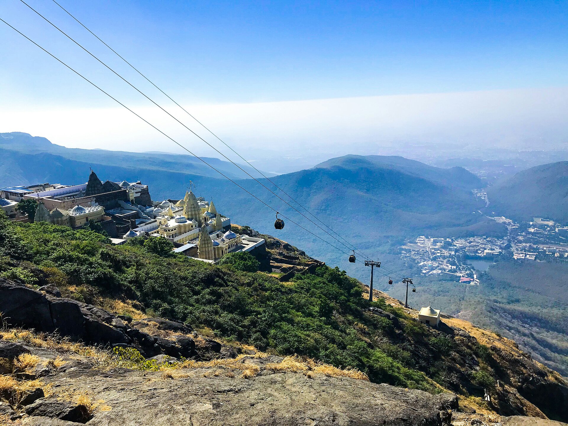 Aussicht bei Junagadh
