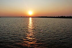 Sonnenuntergang - Botswana
