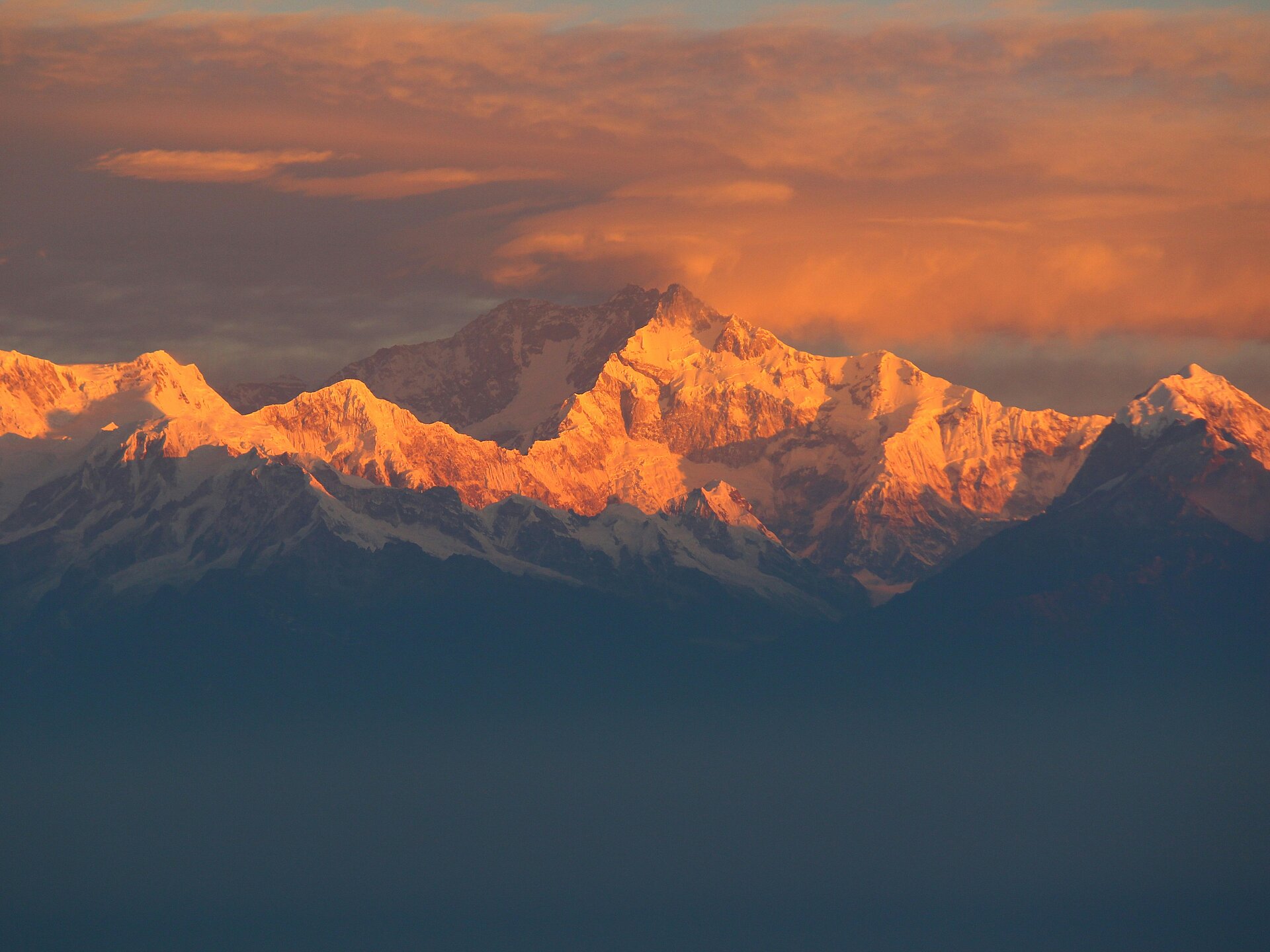 Ausblick auf Kanchenjunga