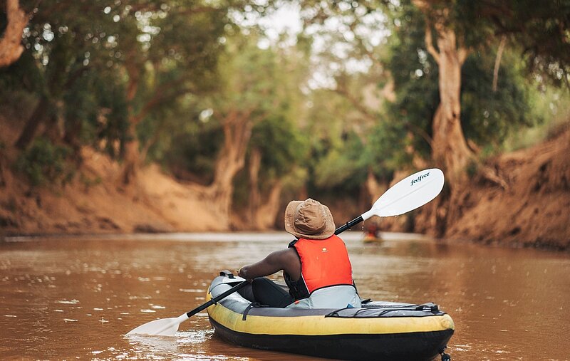 Kayaktour auf dem Ewaso Nyiro | Reiseinspiration