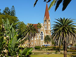 Die Christuskirche in Windhoek in Namibia