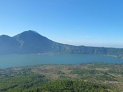 Mount Batur Berg und See auf Bali