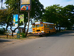 Gruppenreise, Erlebnisreise, Privatreise, Selbstfahrertour, Individualreise, Costa Rica, Schulbusse, Transfer, Cahuita