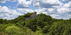 Mexiko Yucatan Calakmul Maya Ruinen