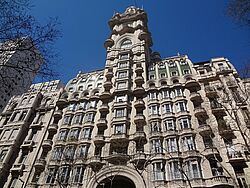 Buenos Aires imposante Hausfassade